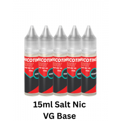 Molecule 9 - 15ml Salt Nic Shot (40mg/60mg/70mg/80mg/100mg) - VG Base